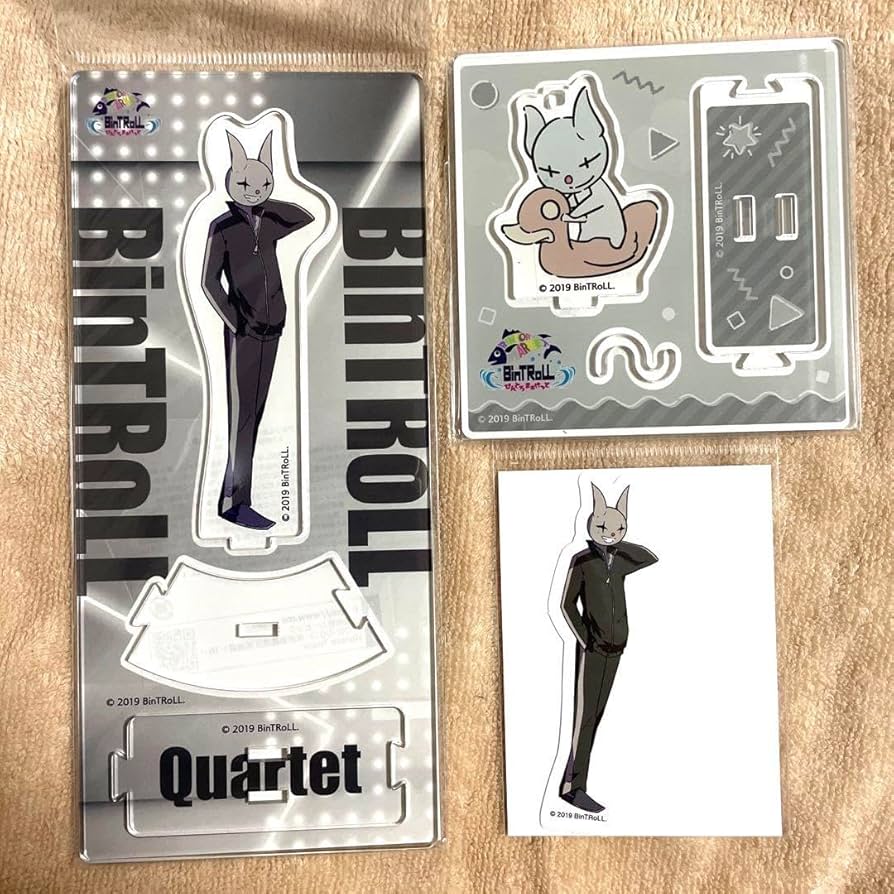 BinTRoLLグッズ Amazon.co.jp: BinTRoll ビントロール Quartetグッズ4個セット